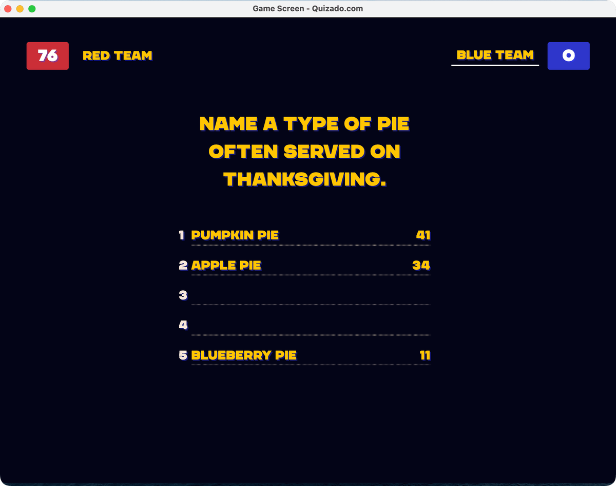 quizado game screen screenshot